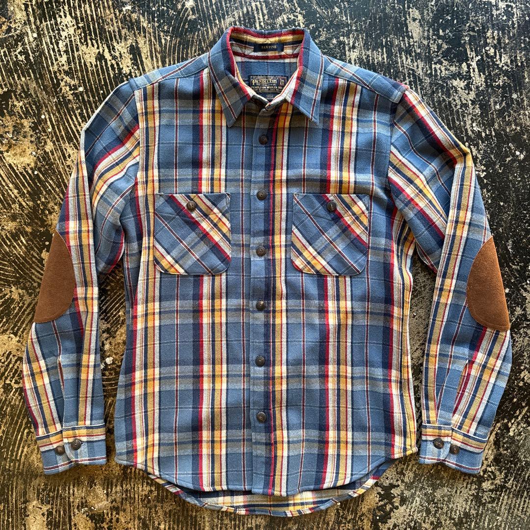 Pendleton Pawpine ウールチェックシャツ　サイズS美品 楽天市場】ペンドルトン PENDLETON 長袖 ウールシャツ クラッシック