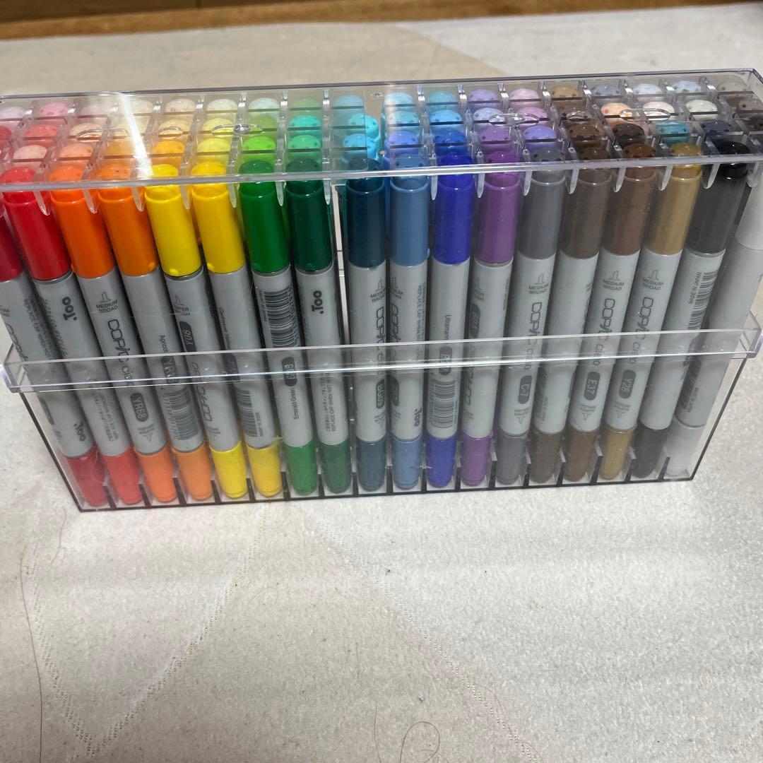 【美品】Copic Sketch マーカー 72色セット Copic Sketch set 72 colors Marker Pen Japan Too. Copic 72 Manga