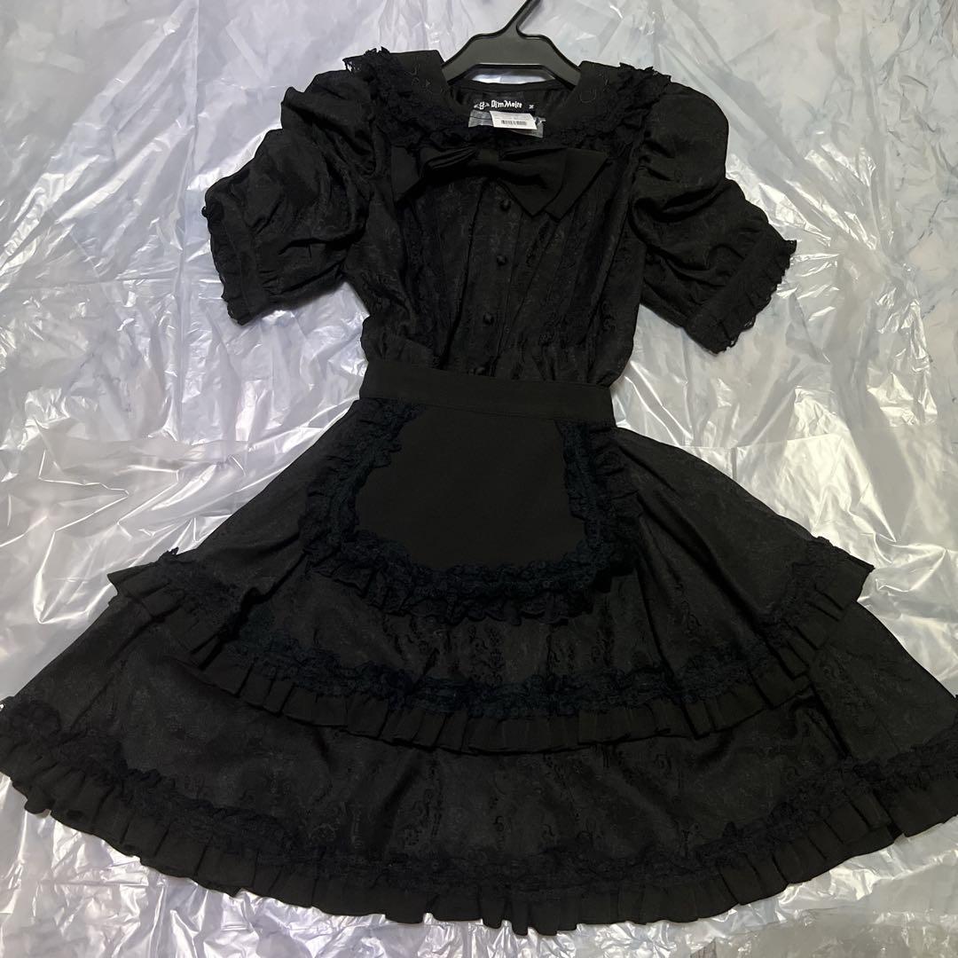本日までの価格⭐︎DimMoire 絶メイドワンピースII 黒 - メルカリ