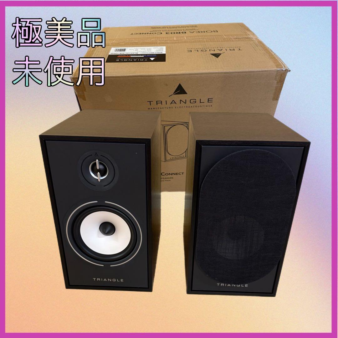 極美品　TRIANGLE Borea BR03 Connect スピーカー　黒 Triangle Audio BR03 Connect Active BT Bookshelf Speaker | Bloom Audio