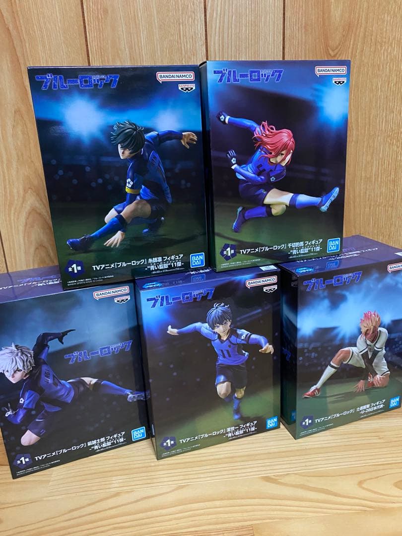 ブルーロック アクションフィギュア 5体セット Amazon | TAMASHII NATIONS Figuarts mini ブルーロック 蜂楽 廻 約90
