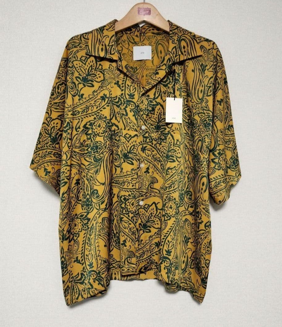 新品】定価7万円 ATHA ペイズリー柄 シャツ セットアップ - メルカリ