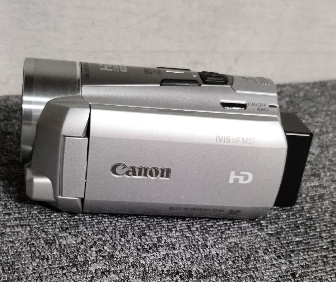 Canon IVIS HF M51 ビデオカメラ 本体 動作確認済SDカード付 Amazon | Canon デジタルビデオカメラ iVIS HF M51 レッド 光学10倍