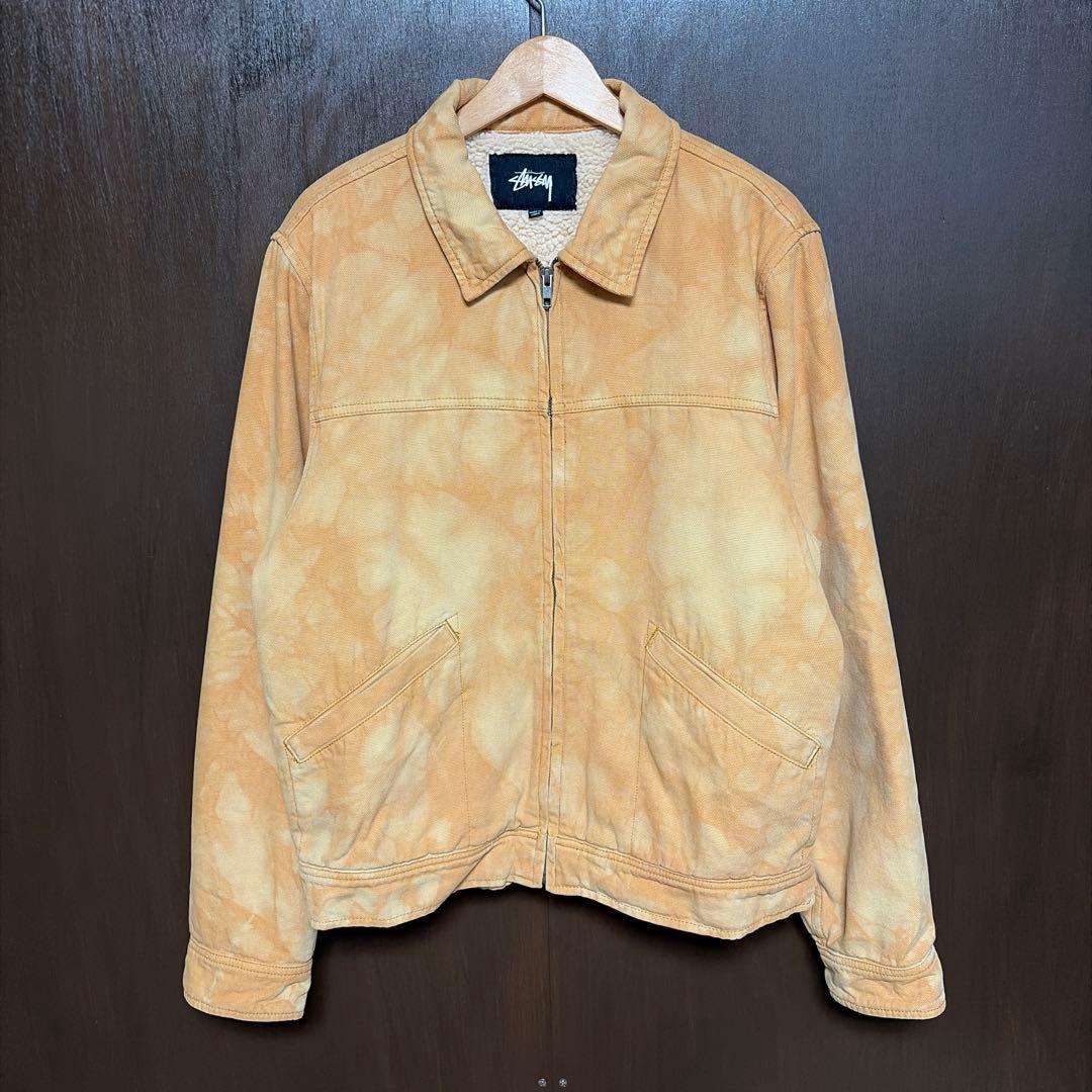 stussy Dyed Trucker Jacket M トラックジャケット Stussy x LEVI'S Dyed Jacquard Trucker Jacket 