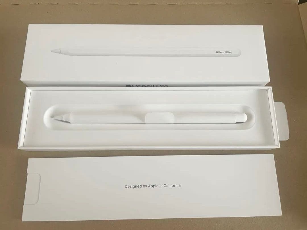 【開封済み】Apple Pencil Pro 未使用品 Apple Pencil Pro 開封済、未使用 - メルカリ