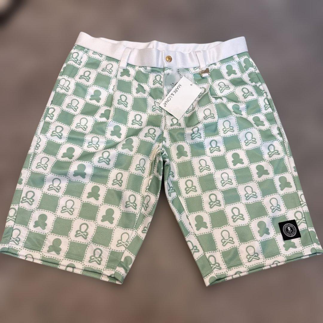 MARK & LONA ゴルフパンツ 新品タグ付きセットアップ可能 MARK&LONA】 過去の人気デザイン＆ファブリックを用いた限定