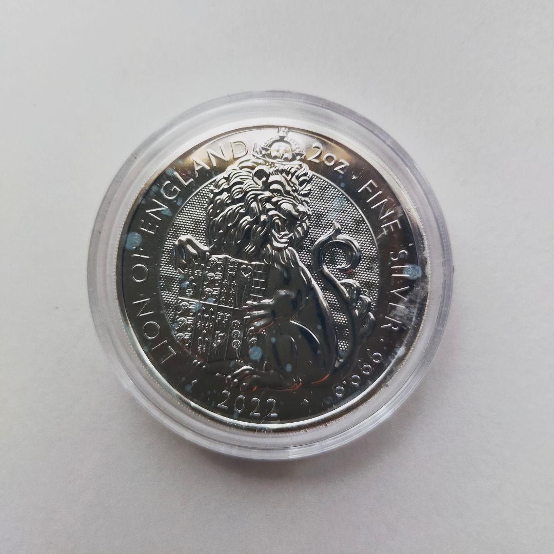 2022年 2OZ ロイヤルチューダービースト銀貨 RTYB232SC
