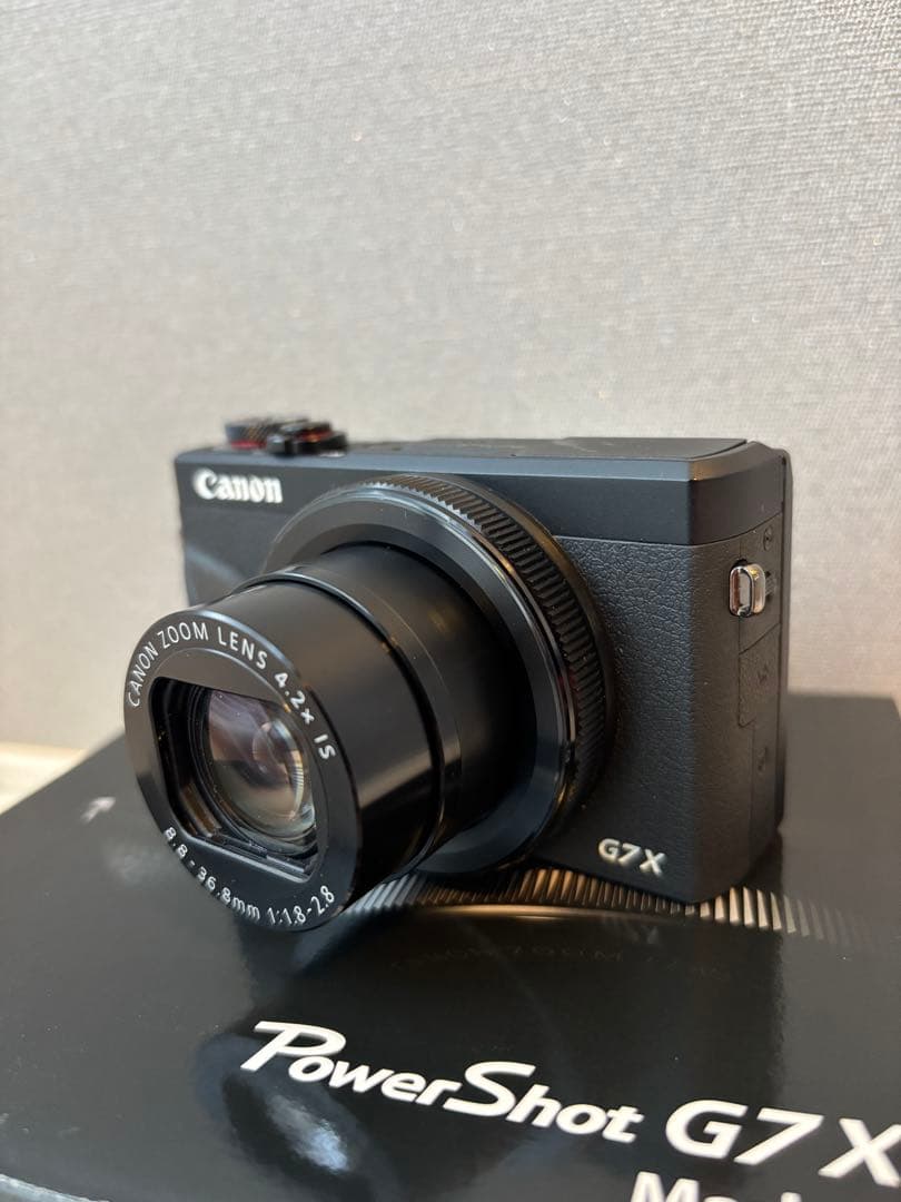 Canon PowerShot G7 X Mark III 美品・付属品完備 PowerShot G7 X Mark III □納期未定 ※現在受注を停止させていただいて
