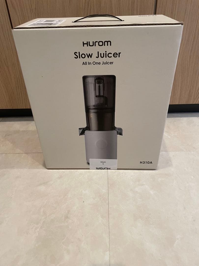 新品未開封Hurom Slow Juicer H310A ホワイト hurom-slow-juicer-h310a-weiss-