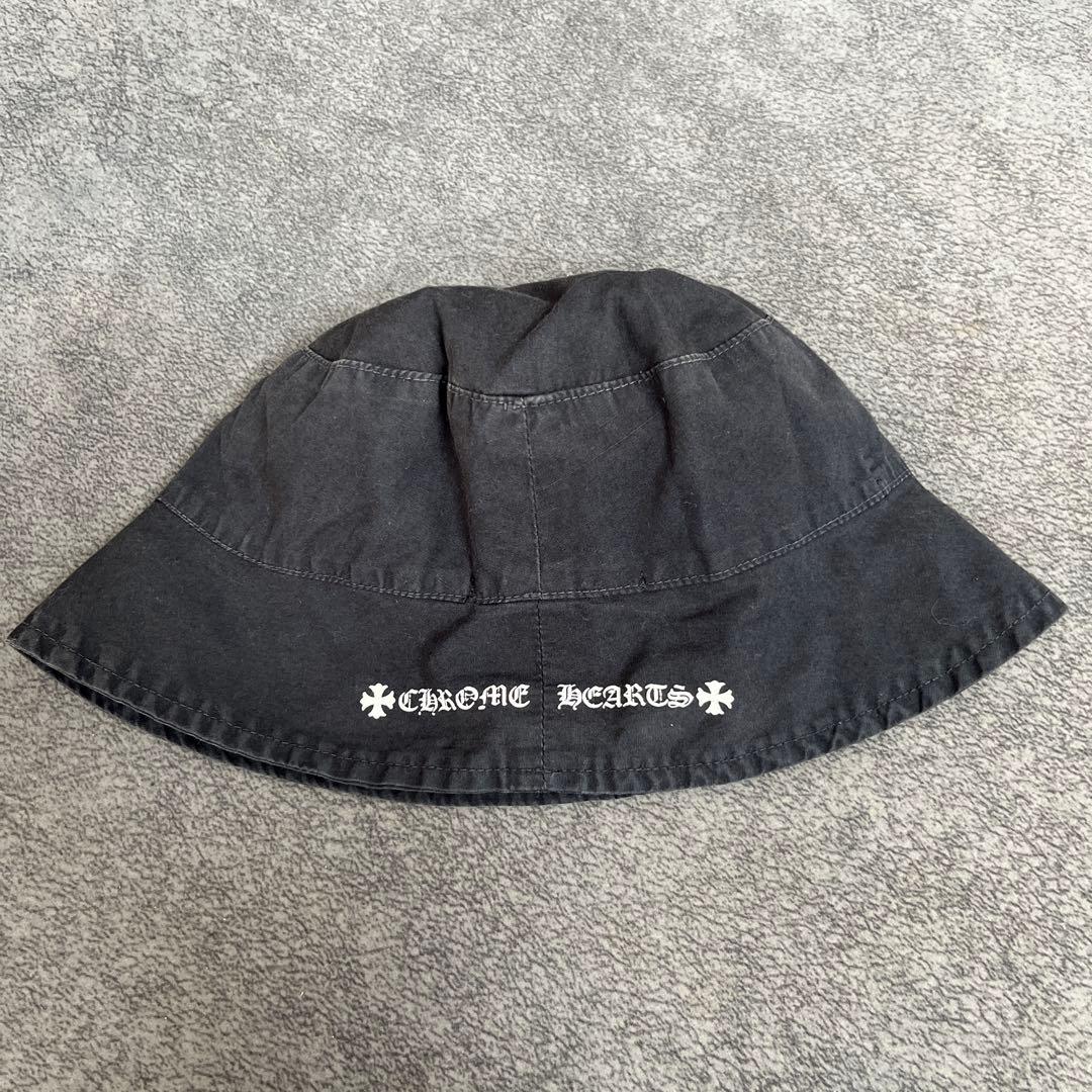 Chrome Hearts ブラック バケットハットベビーキッズ CHROME HEARTS クロムハーツ バケットハット 帽子 | chromehearts