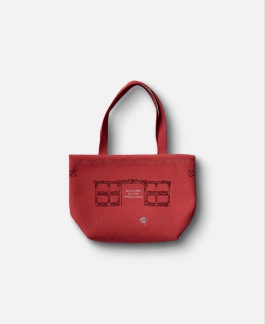 レディーガガ Lady Gaga OPERA HAUS トートバッグ レッド - メルカリ