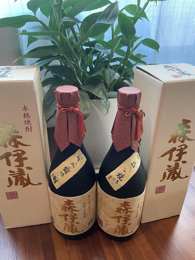 森伊蔵 芋焼酎 2本セット 専用箱入り 魔王／森伊蔵 (金）720ml × 2本セット【送料無料】＋【ギフト箱付