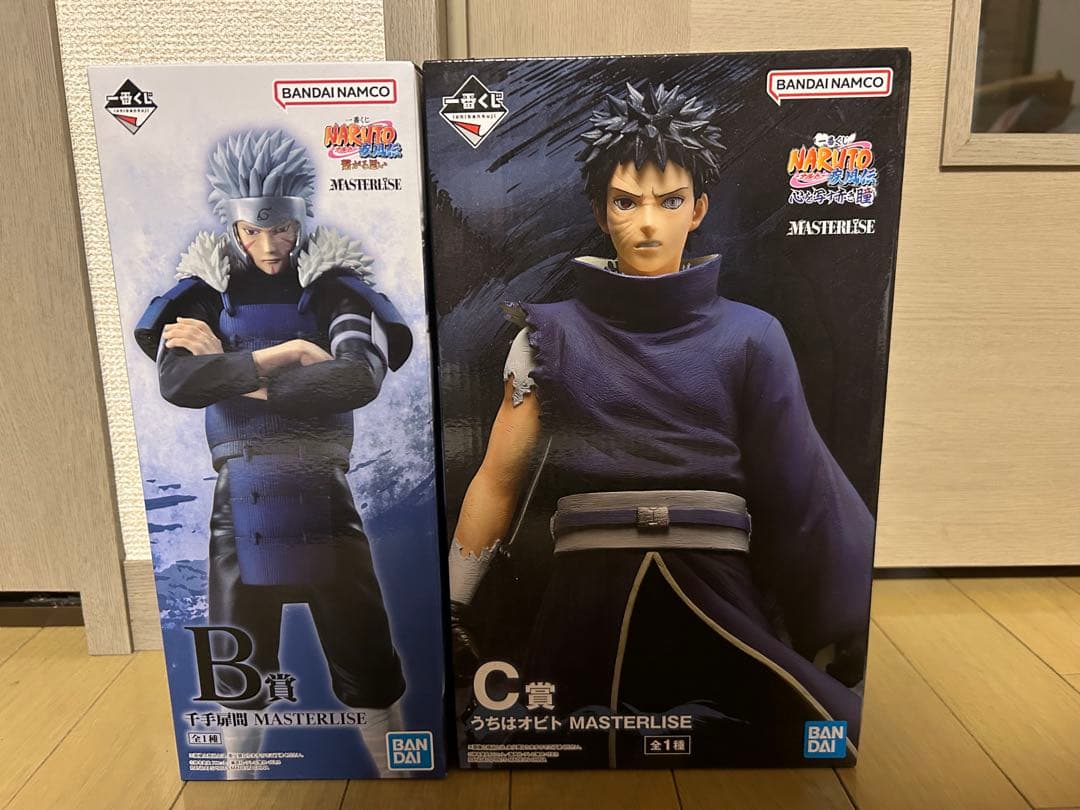 NARUTO MASTERISE うちはオビト・扉間 フィギュアセット - メルカリ