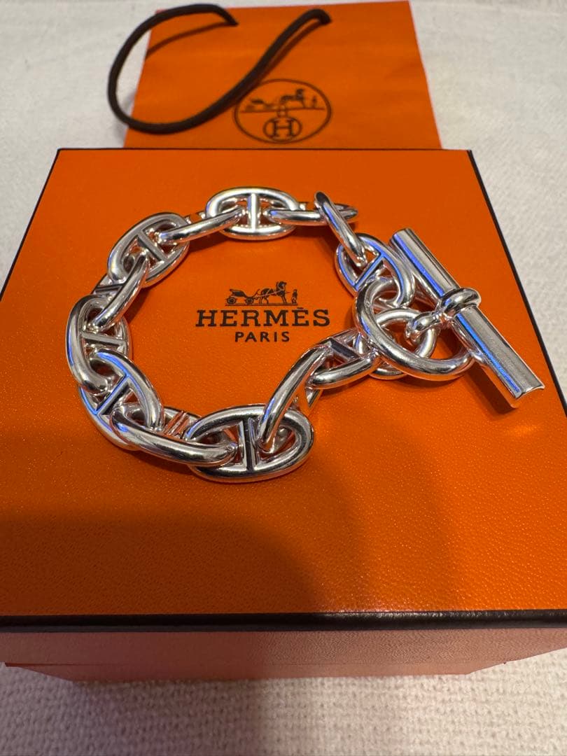 HERMES シェーヌダンクルGM13コマ エルメス ブレスレット シェーヌダンクル GM 13コマ | 東京銀座の