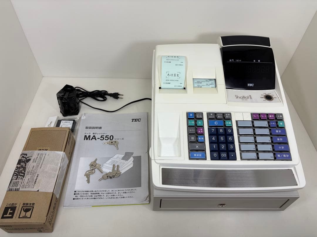 TEC MA-550 レジスター 東芝テック MA-550 レジスター | レシート.com