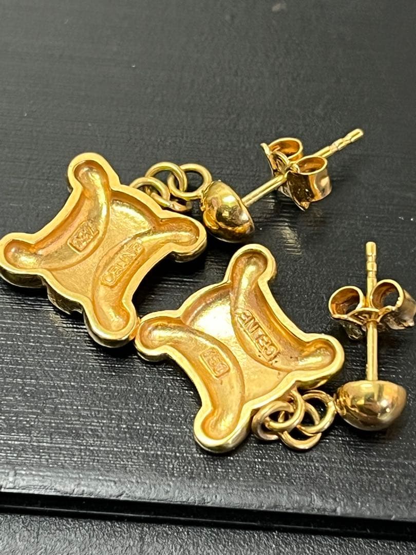 美品 セリーヌ ピアス CELINEの通販はau PAY マーケット - 輸入雑貨の