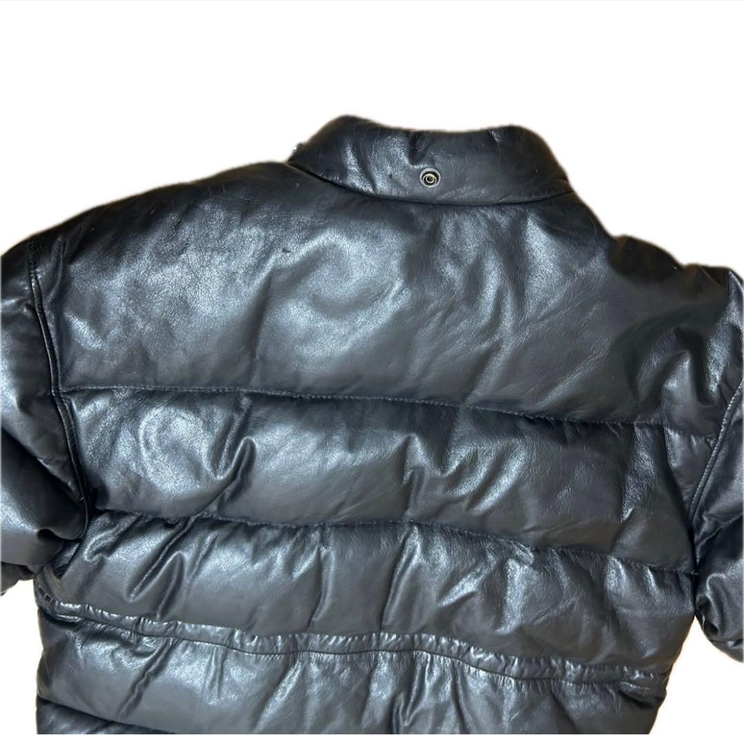 90s レザー ダウンジャケット archive 山田蓮 ヴィンテージ XL - メルカリ