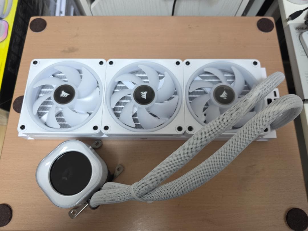 CORSAIR iCUE LINK H150i RGB 水冷クーラーLCD変更 新しい