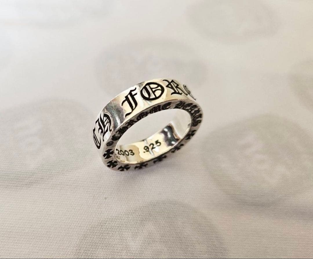 CHROME HEARTS スペーサーフォーエバーリング 6mm シルバー クロムハーツスペーサーフォーエバーリング6mm|クロムハーツ通販専門店