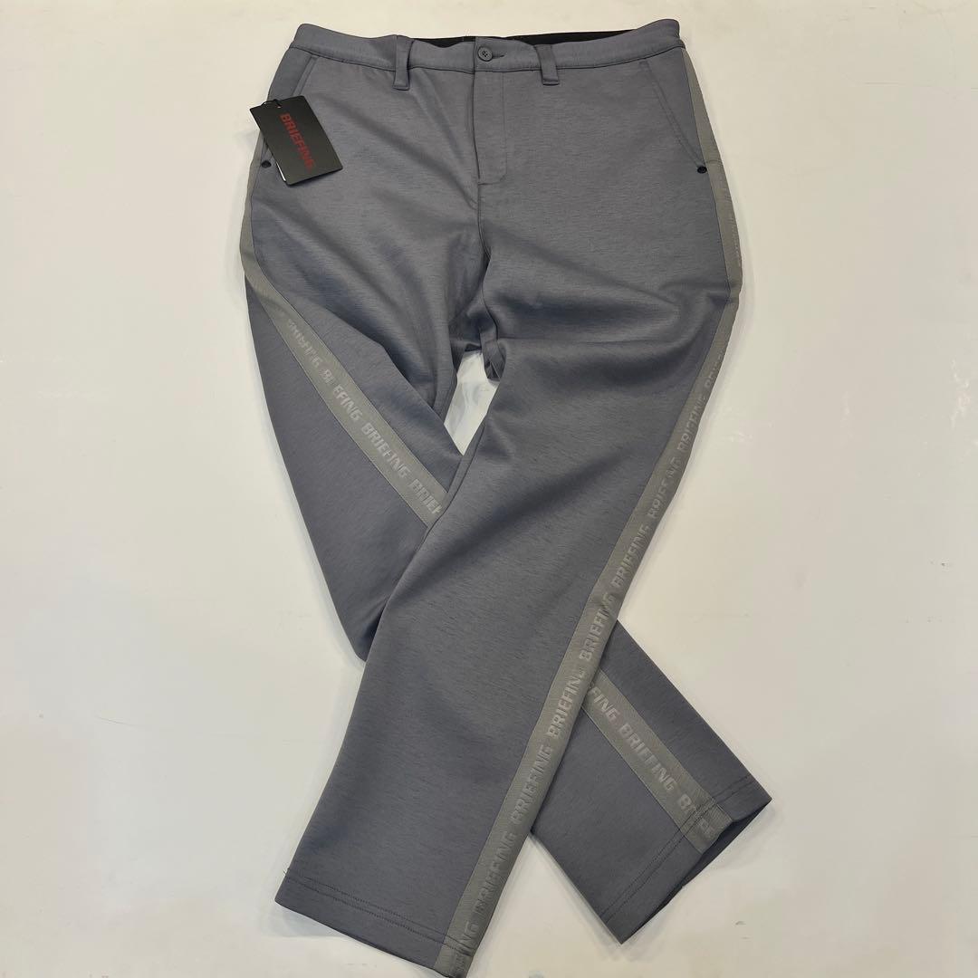 新品　BRIEFING　WARM LOGO LINE SLIM PANTS L Seamflow Stride Sweatpants – Silk Terry Straight-Leg Pants for