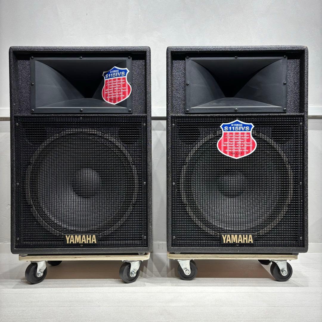 YAMAHA ヤマハ S115ⅣS 2Way PAスピーカー 2本 - メルカリ
