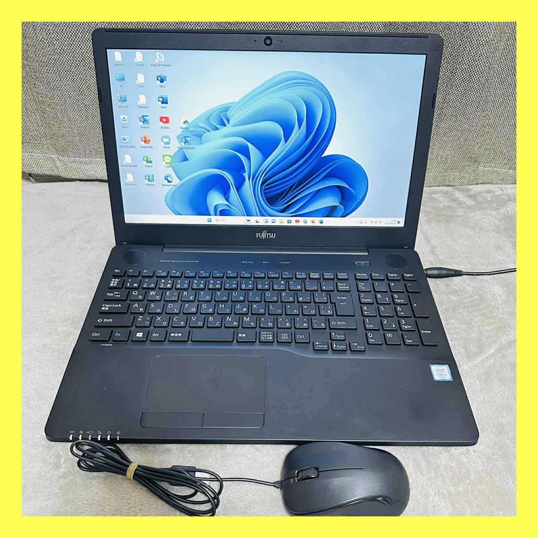 S121 FujitsuノートパソコンWEBカメラSSD第7世代Window11 - メルカリ