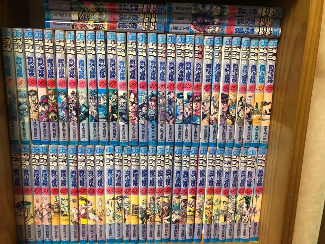 ジョジョの奇妙な冒険1〜5部　全63巻セット Amazon.co.jp: ジョジョの奇妙な冒険 全63巻完結セット (ジャンプ