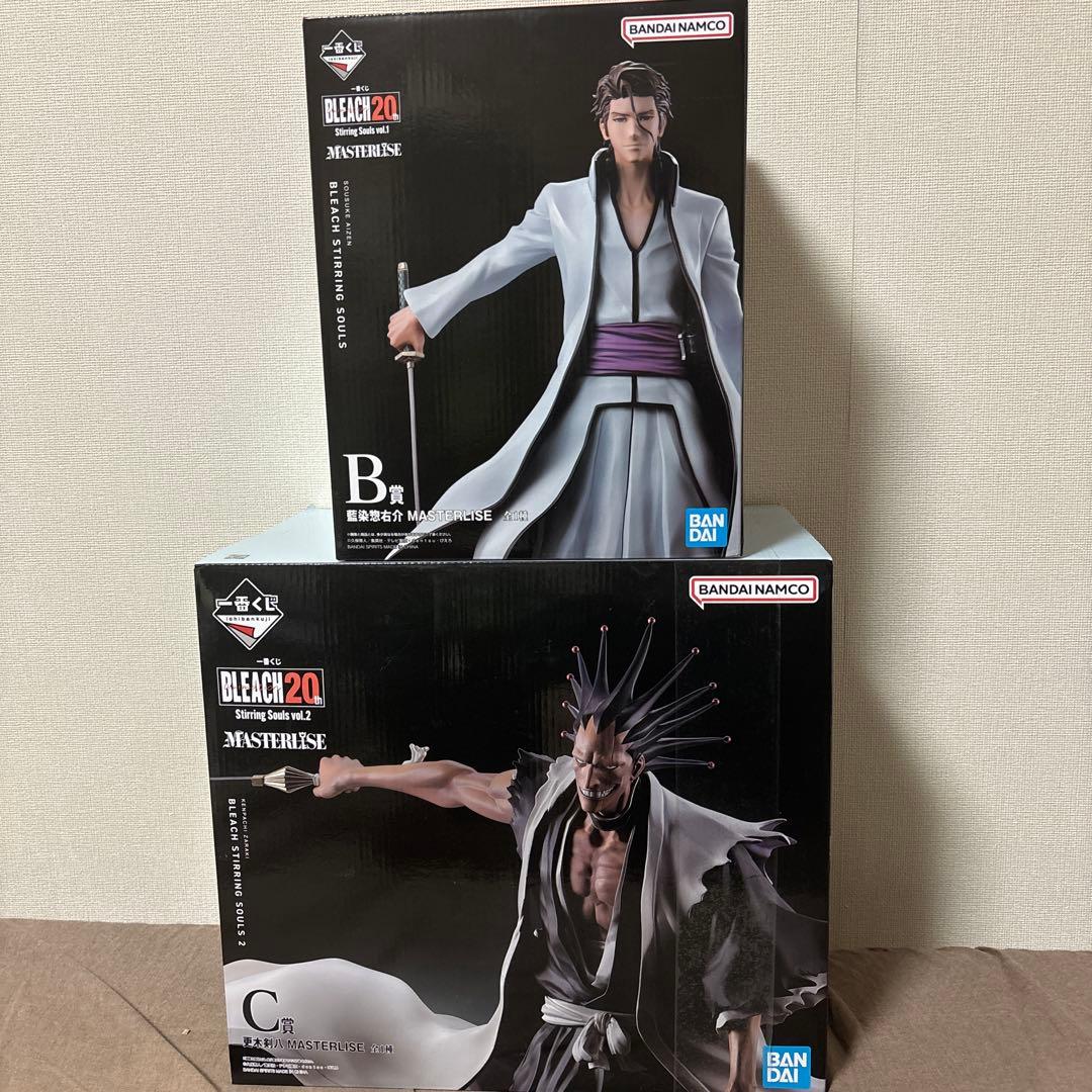 未開封】BLEACH 一番くじ B賞 藍染惣右介 一番くじC賞 更木剣八 - メルカリ