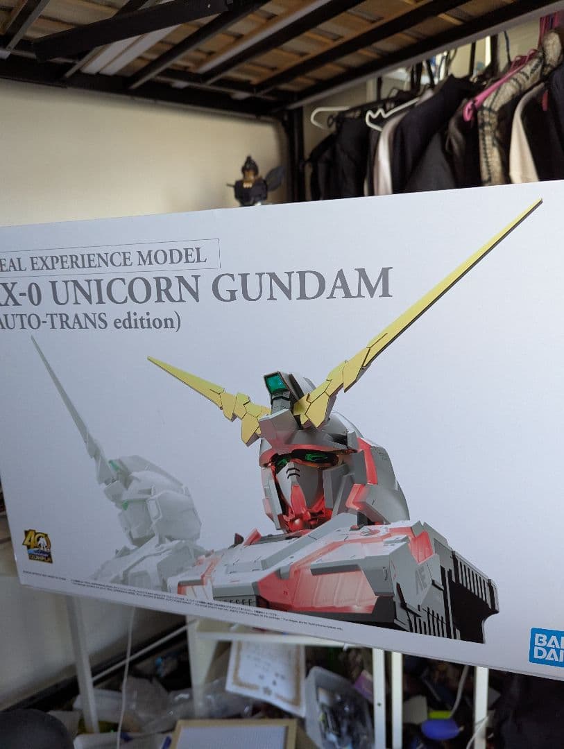 ロボット RX-0 UNICORN GUNDAM (AUTO-TRANS edition) REAL EXPERIENCE MODEL RX-0 Unicorn Gundam AUTO-TRANS edition Model