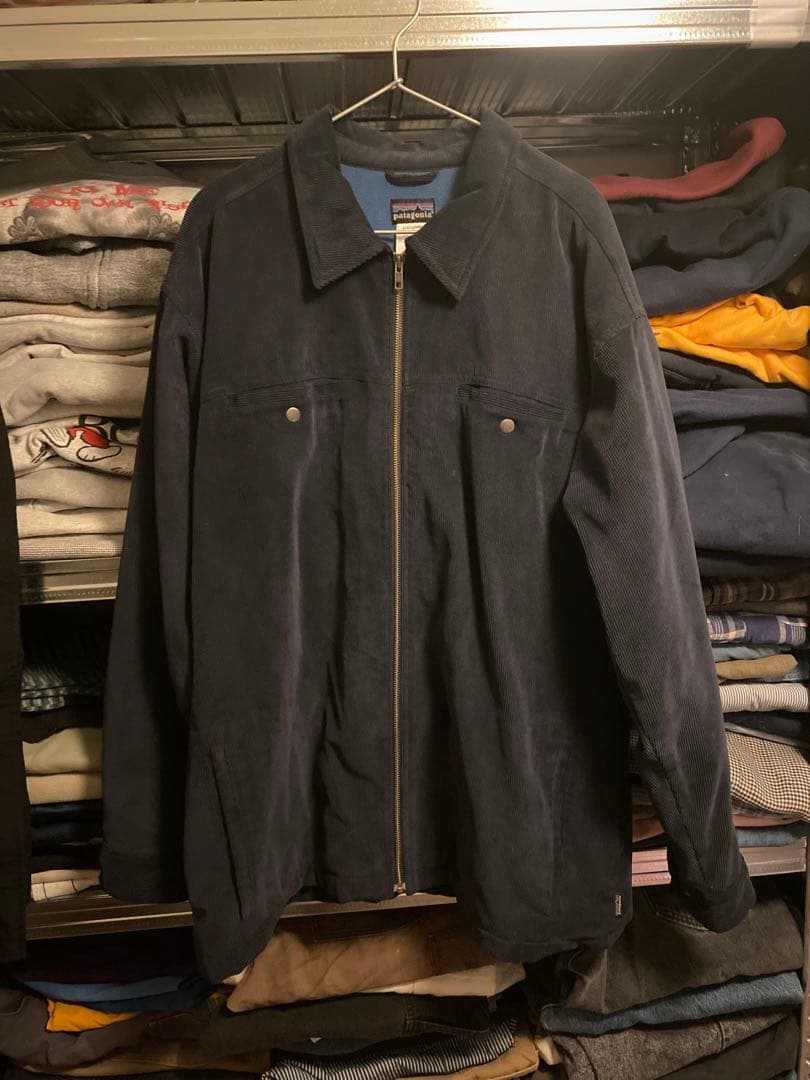 patagonia コードウォーマージャケット　コーデュロイ　F6 XL 06年製 patagonia Cord Warmer Jacket 紺 XL 00s パタゴニア コード