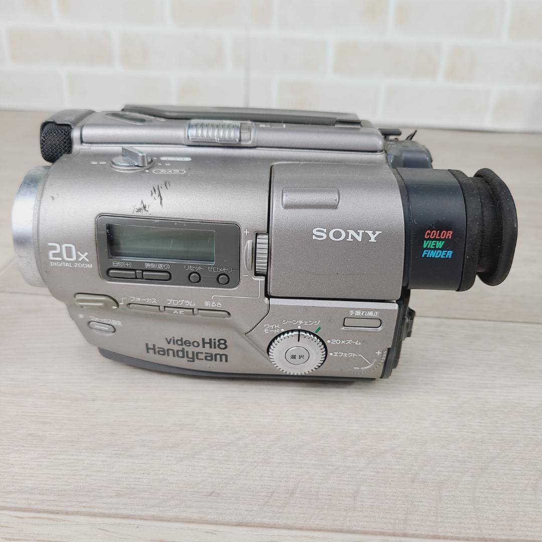SONY ビデオカメラ8mmテープ CCD-TR2 ジャンク品 レトロ - メルカリ