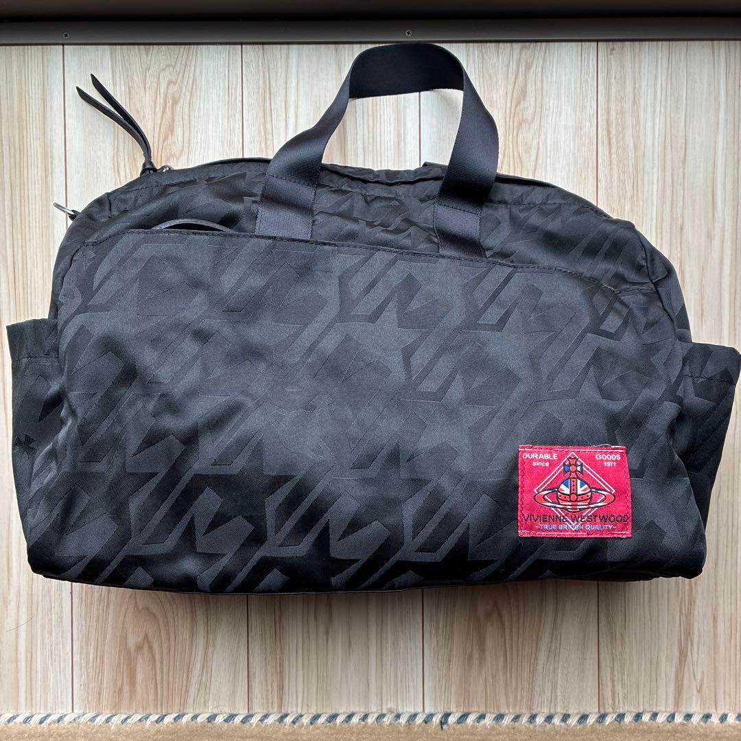 ヴィヴィアンウエストウッド　ボストンバッグ 中型 ナイロン製 Vivienne Westwood - 新品 ヴィヴィアン ウエストウッド Vivienne
