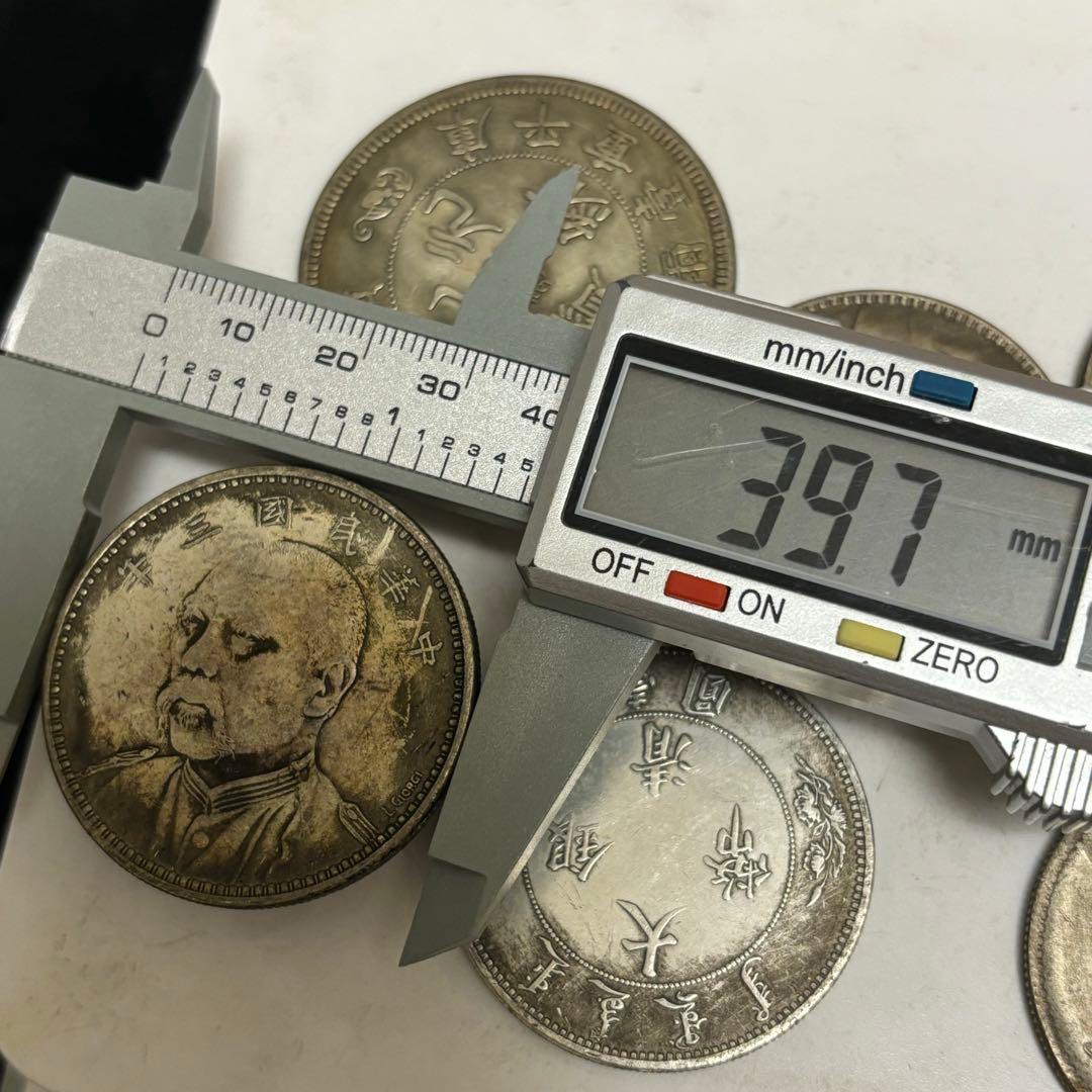 まとめて 6枚中国古錢 銀貨 中華民國 激安 - メルカリ