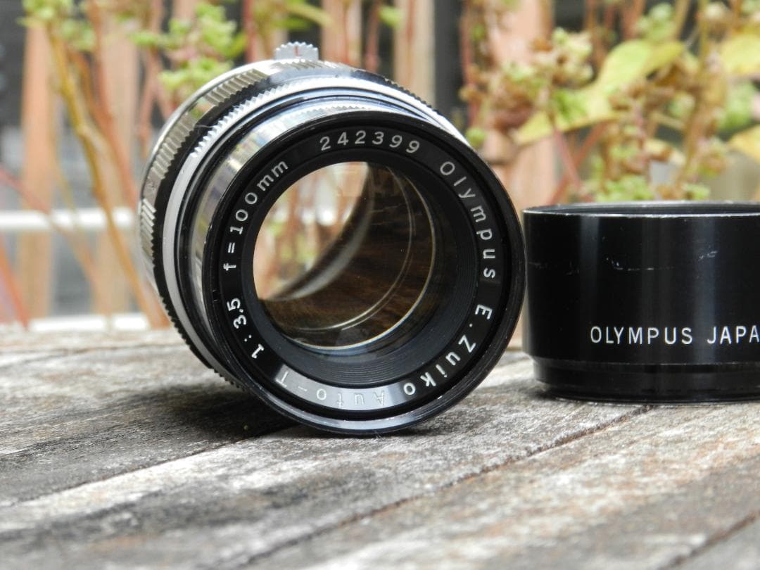 Olympus E.Zuiko Auto-T 100mm f/3.5 レンズ E.Zuiko Auto-T 100mm f/3.5 - Olympus Pen F lenses on full-frame