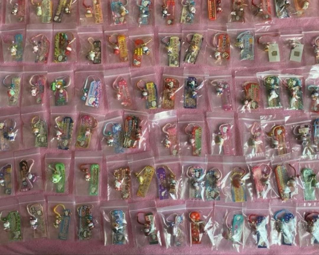 ご当地キティちゃん根付90コセット ご当地キティちゃん根付90コセット ハローキティ 90個 ご当地 キティ