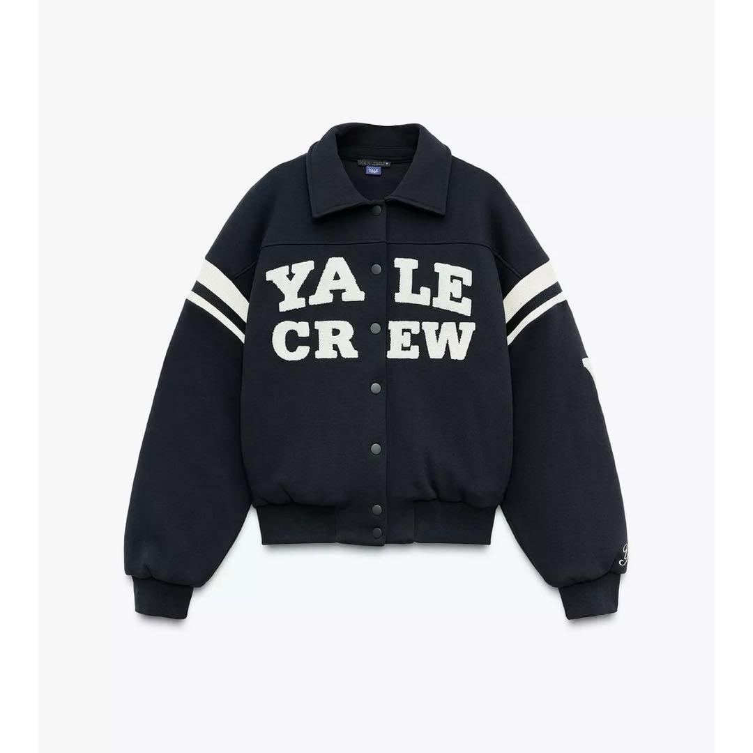 みぃ様専用ZARA ザラ YALE キルティングジャケット スタジャン - メルカリ
