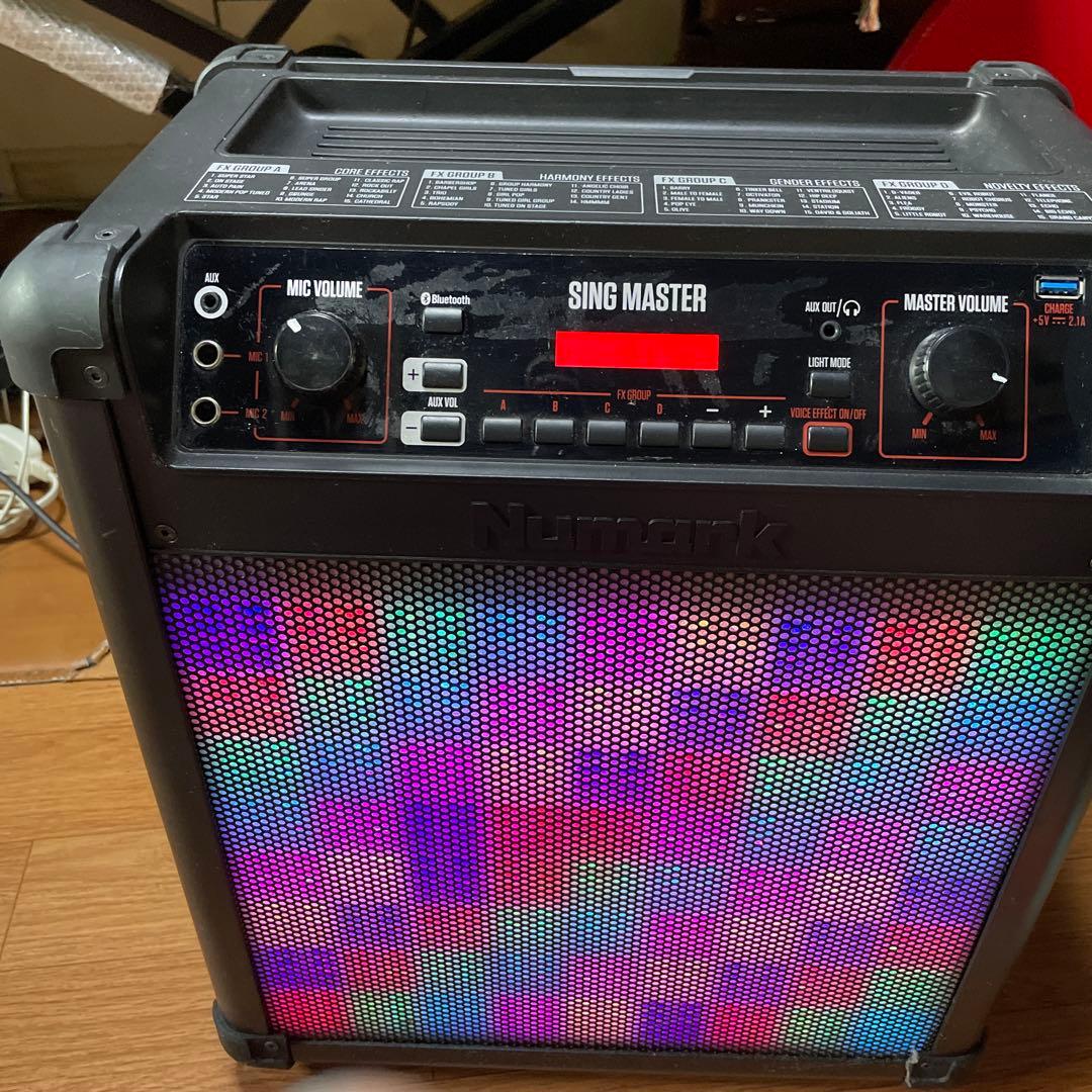 SING MASTER Bluetoothスピーカー