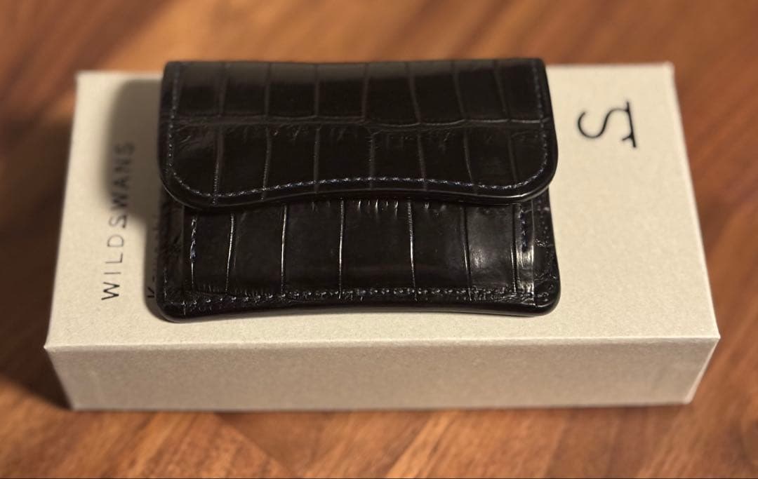 【限定品】WILD SWANS クロコ　タング WILD SWANS（ワイルドスワンズ）TONGUE（タング）マルチコインケース