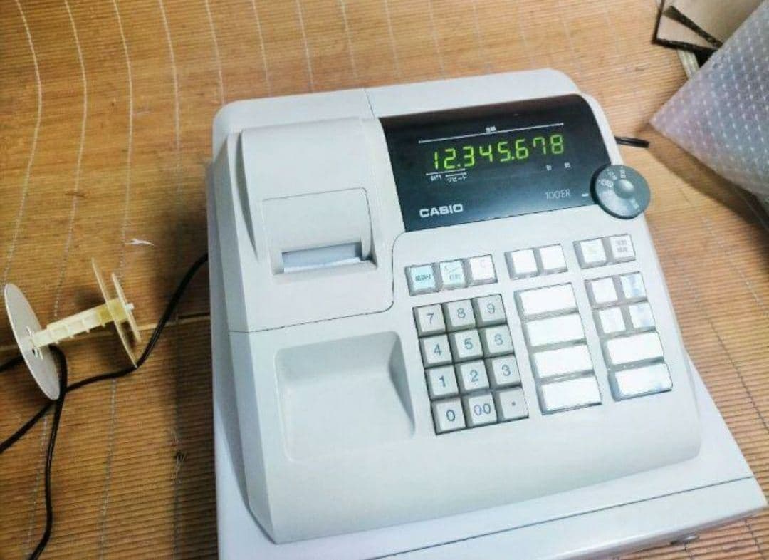 カシオレジスター 100ER 簡単便利特殊 送料込 464440