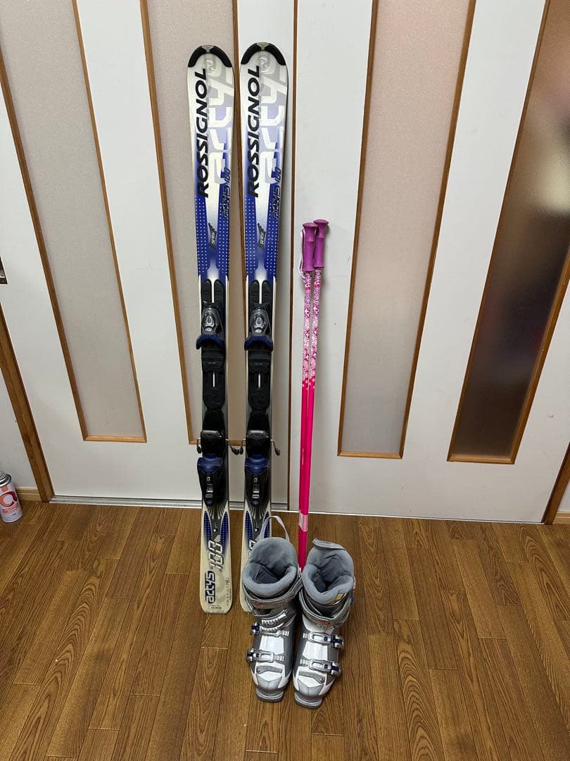 Hart ハート レディース カービングスキー 146cm スキー板、ブーツ Hart（ハート） INNOCENCE RC TEAM ＆ HART INNOCENCE TEAM 板＋