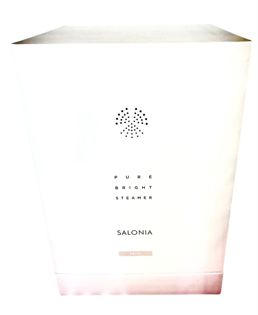 新品未使用⭐︎SALONIA ピュア ブライト スチーマー　ベージュ ピュアブライトスチーマー | SALONIA(サロニア)公式サイト
