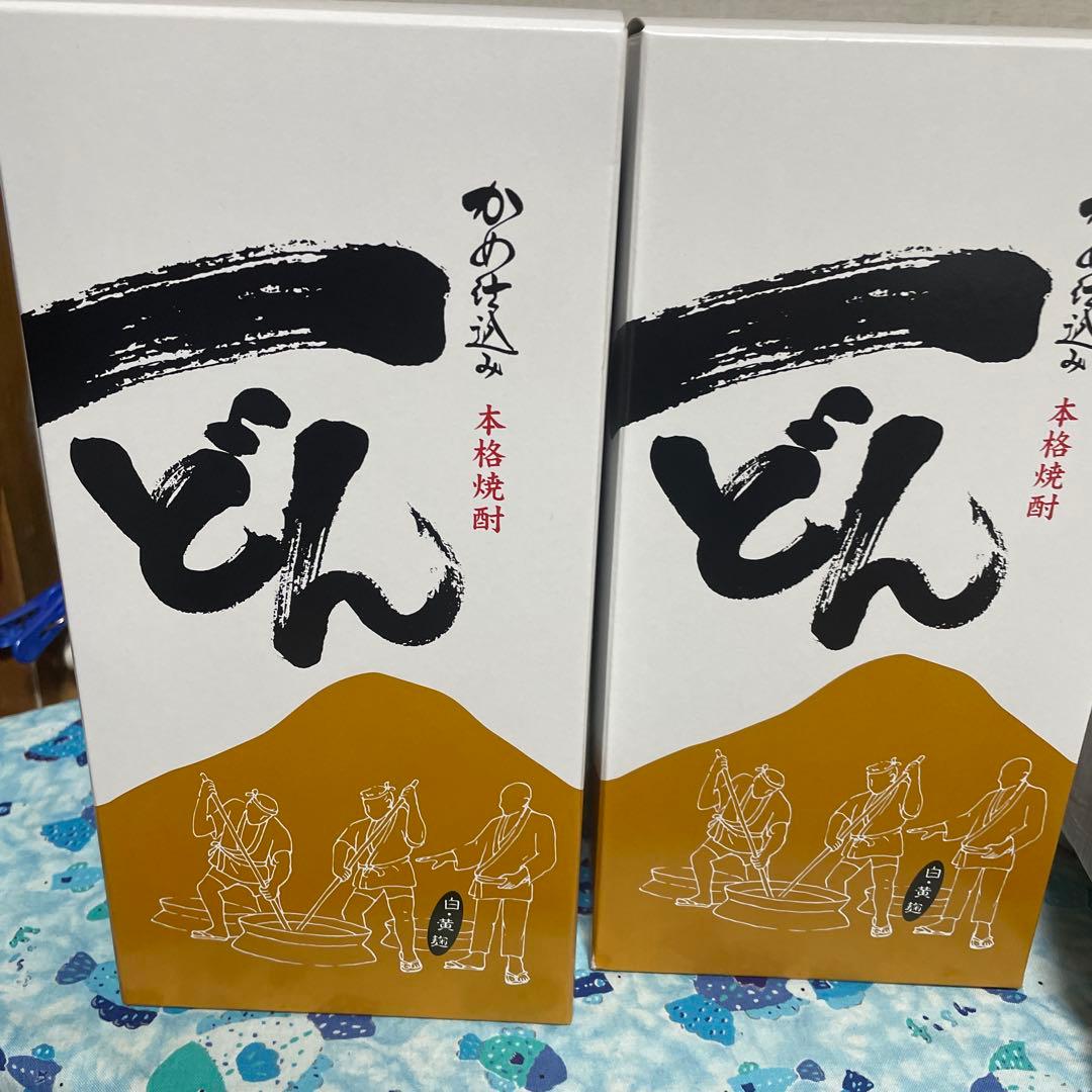 【ヴェル】一どん 本格焼酎 2本セット 幻の焼酎 一どん1800ml 箱入り2本セット - メルカリ