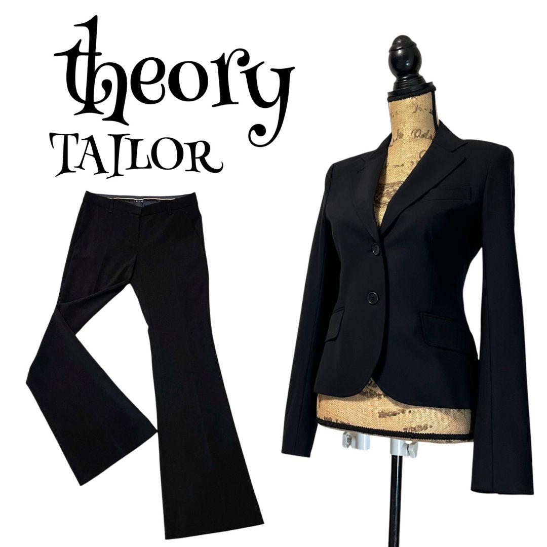 【TAILOR】theory 美脚 パンツスーツセットアップ レディース スーツ(レディース) - セオリー(Theory)公式通販