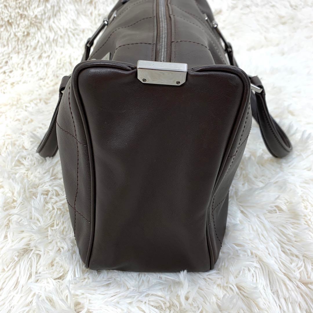 極美品】シャネルチョコバー ミニボストンハンドバッグ