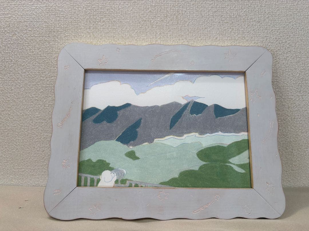 てらおかなつみ　原画 4月上旬頃配送】てらおかなつみ 額装原画19 てらおかなつみ -の商品