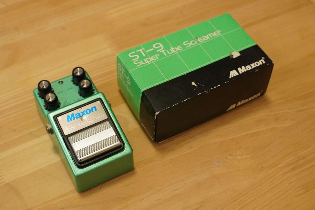 Maxon ST-9 Super Tube Screamer 【希少】箱付き Maxon ST-9 Super Tube Screamer（ビンテージ）【楽器検索デジマート】
