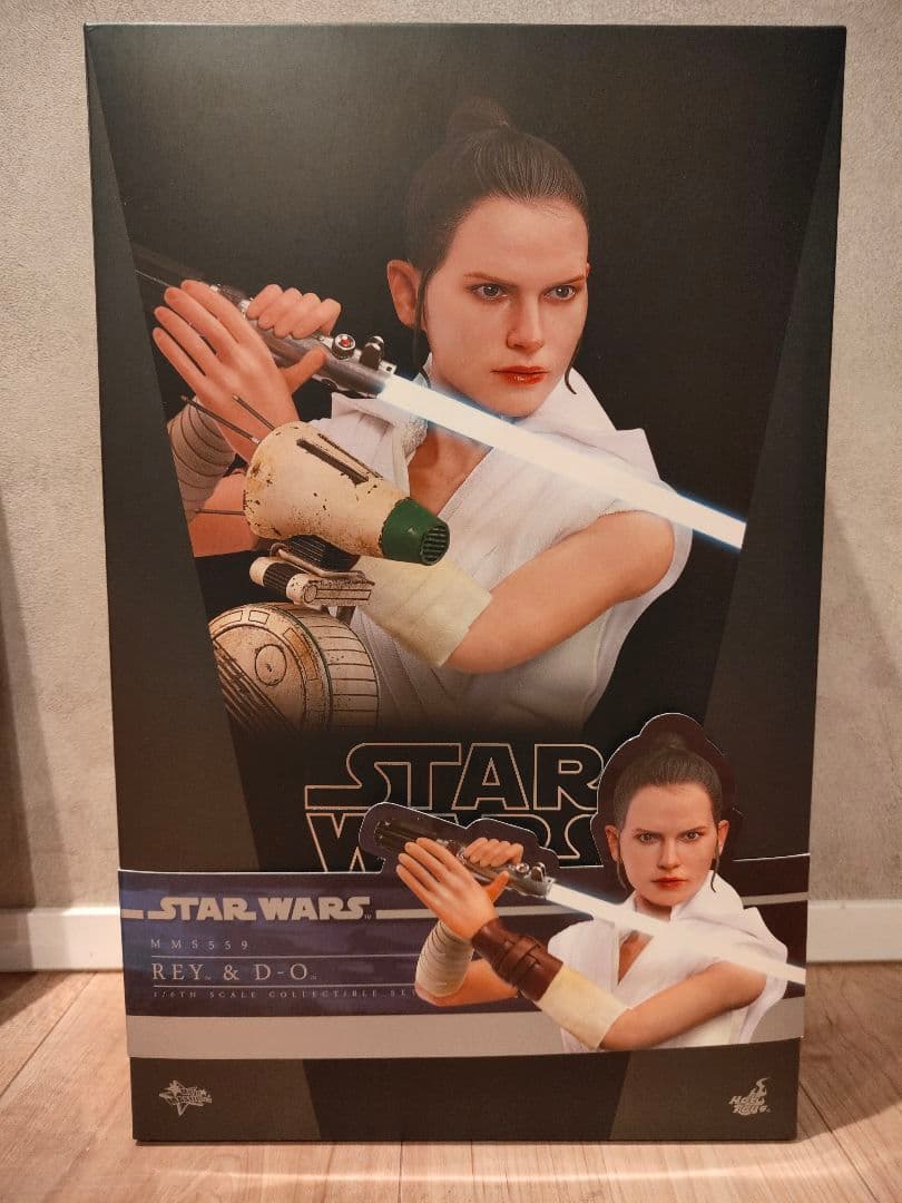 新品　スターウォーズ レイ& D.O. フィギュア　ホットトイズ　エピソード9 スター・ウォーズ／スカイウォーカーの夜明け』レイ＆新ドロイド「D-O