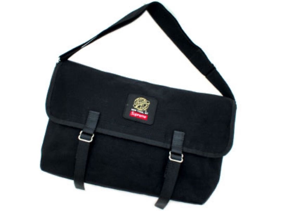 Supreme × De Martini メッセンジャーバック　黒　希少 レア Supreme×De Martini 'Messenger Bag' ディマティーニ メッセンジャー