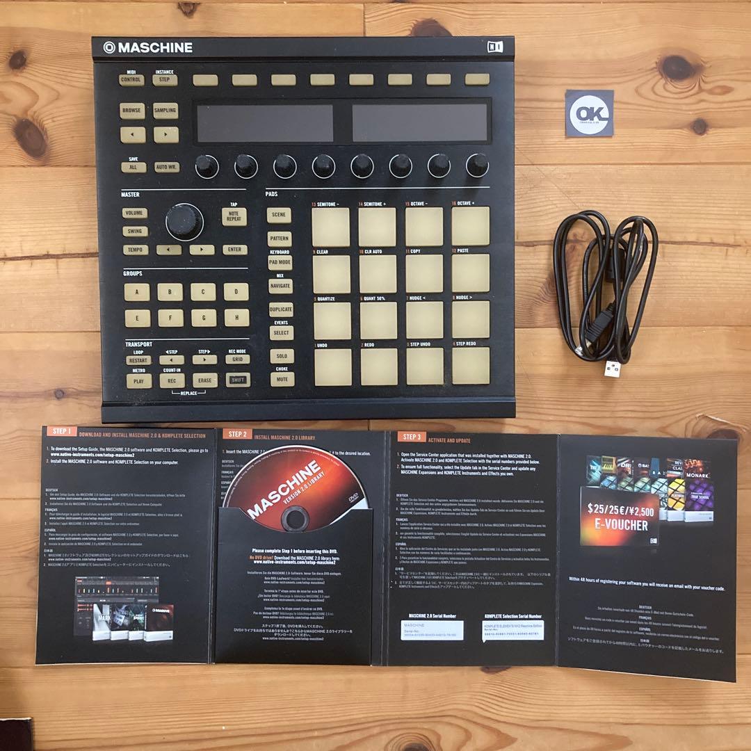 DTM・DAW NATIVE INSTRUMENTS Maschine Mk2 Black Native Instruments MASCHINE MK2 Black | Guitar Center