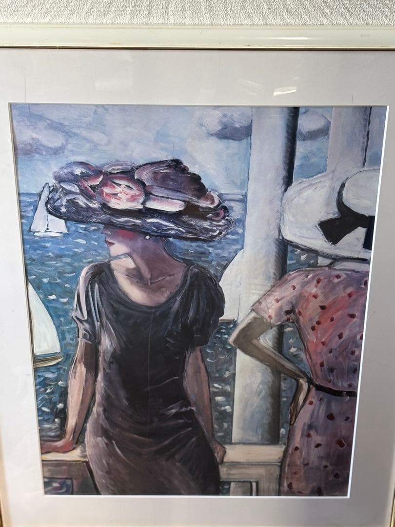 絵画 アートポスター　カシニョール作 「EN NOR」 額装品 アートパネル 名画 おしゃれ 絵画 アート 絵 インテリア モダン